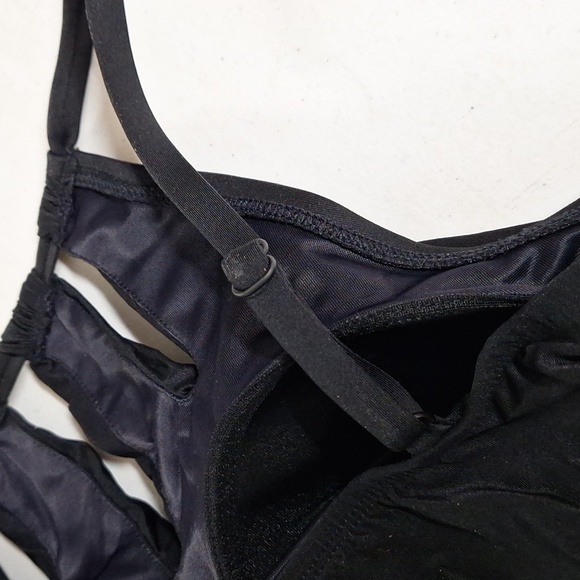 NEW! Slimming Control Keyhole High Neck Black Tankini Swim Top - Dreamsuit - Picture 6 of 7